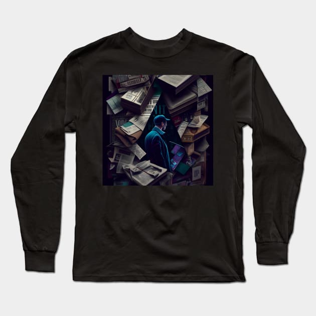 The Boss of the Underworld Long Sleeve T-Shirt by D3monic